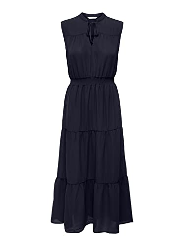 ONLY Damska Onlnova Life S/L OLI Long Dress SOL. Sukienka PTM, Night Sky, XL, Night Sky, XL