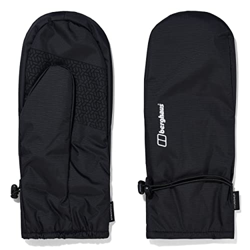Berghaus Berghuas Hydroshell wodoodporne rękawiczki zimowe z mikropolaru, Czarny Jet Black, L-XL