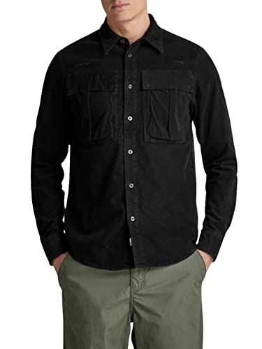 G-STAR RAW Męska koszula uniseks Submarine Regular, Czarny (Dk Black Gd D21986-c436-b564), XL