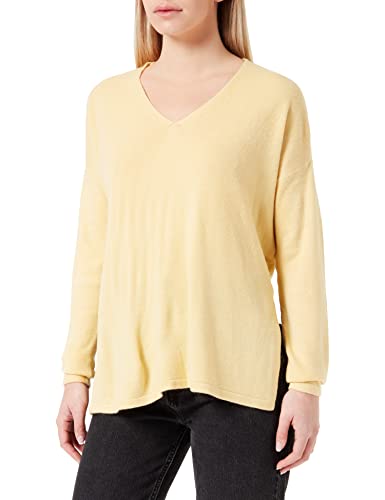 ONLY Onlamalia L/S V-Neck KNT Noos sweter damski, Straw, M