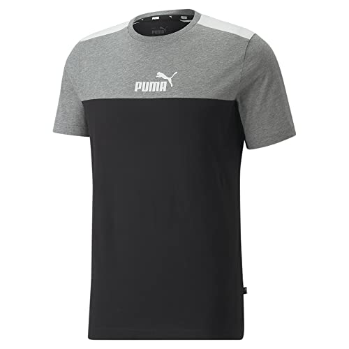 PUMA T-shirt męski ESS+ Block Tee, czarny, XL