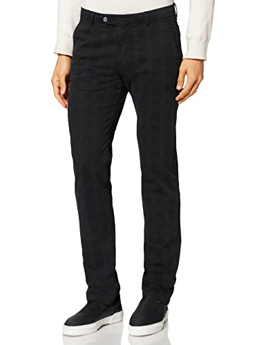 Bugatti Spodnie męskie, Czarny, 32W / 34L