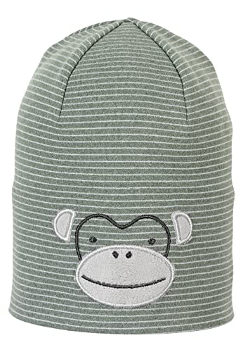 Sterntaler Dziecięca czapka beanie małpka uniseks, zielony, 45