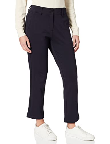 Comma Damskie spodnie klasyczne 7/8, 5976 granatowe, 34