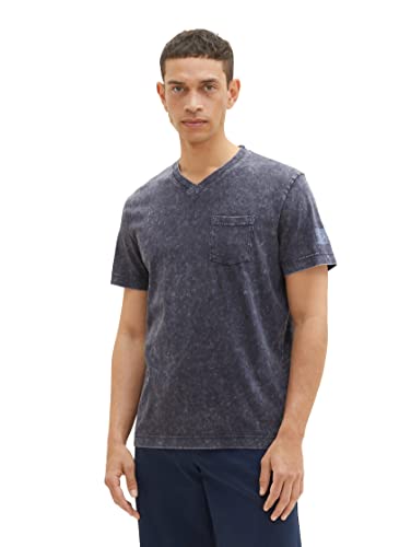 TOM TAILOR T-shirt męski, 10668 - Sky Captain Blue, XXL