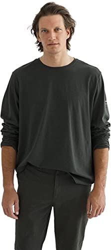 ECOALF Andermalf Long-Sleeve T-Shirt Man Koszulka męska, Navy, M