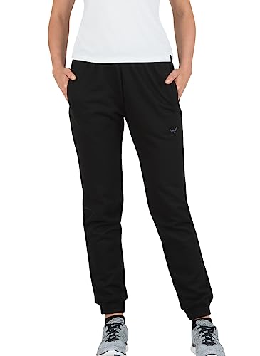 Trigema Damskie spodnie dresowe Freizeithose, Czarny (czarny 008), 4XL (Manufacturer size: XXL)