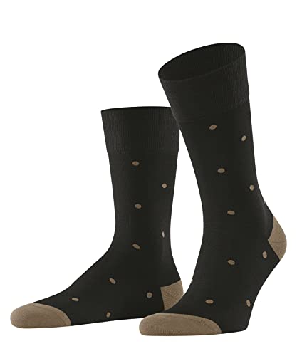 FALKE Mężczyźni Skarpety Dot M SO Bawełna z wzorem 1 Para, Brązowy (Brown 5931), 43-46