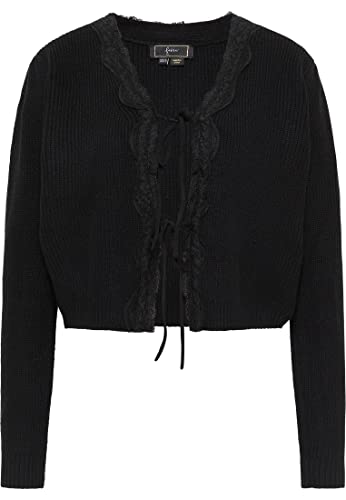 IMANE Damski kardigan 11019455-IM01, czarny, XL/XXL, czarny, XL-XXL