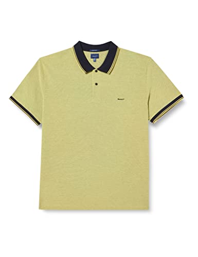 GANT Męska koszulka polo, Lemonade Yellow, 3XL