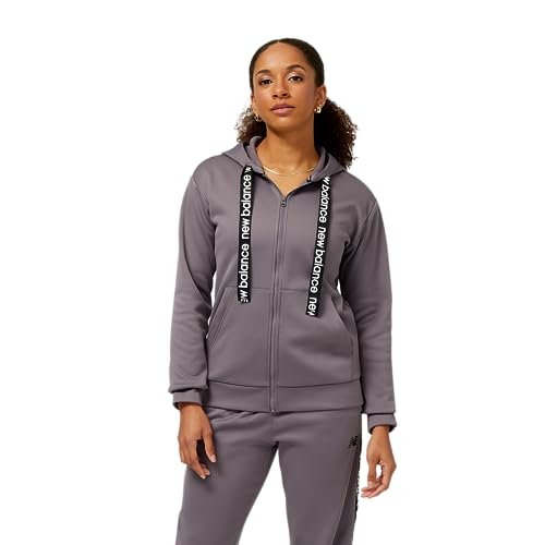 New Balance Damski sweter z polaru Relentless Performance, Cynk, S