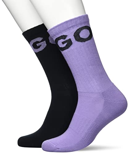 HUGO Męskie krótkie skarpety, Open Purple564, 39-42 EU