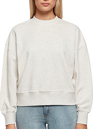 Urban Classics Damska bluza damska Oversized Rainbow Crewneck Sweatshirt, jasnoszara, 4XL