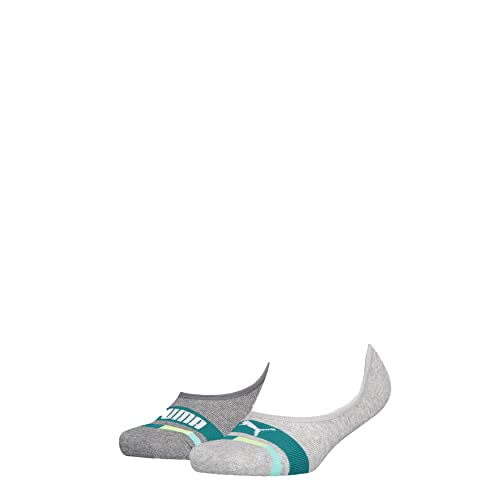 PUMA Dziecięce rajstopy dla dzieci, Seasonal Footie, Grey mélange Combo, 27/34, szary melanż, 27/34