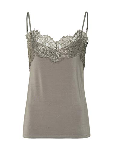 Soaked in Luxury Damska koszulka Slclara Singlet Cami, oliwkowy, L