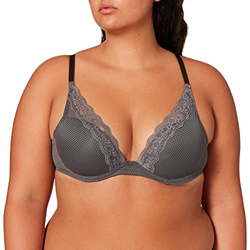 Passionata - Brooklyn 5701 - biustonosz z miseczkami, Gris Intense, 65F