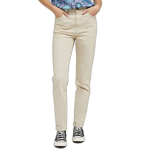 Lee Damskie spodnie Carol, Pioneer Beige, 33W / 33L