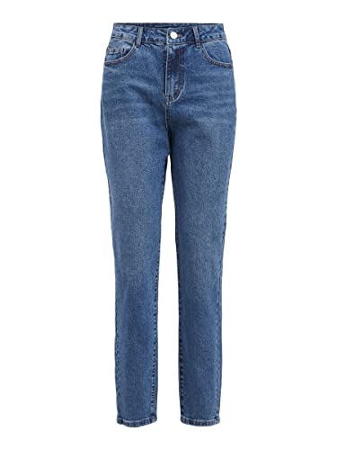 Vila Vimommie Dl Hw Mom MBD-Noos dżinsy damskie, niebieski (medium blue denim), 44W / 30L