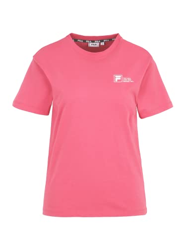 FILA Damska koszulka BOLL Regular Graphic T-Shirt, Carmine, M, karminowy, M