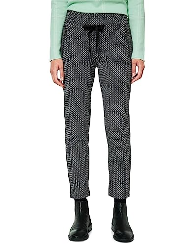 Street One Damskie spodnie do biegania A375852 Loose, czarne, W36/L28, czarny, 36W / 28L