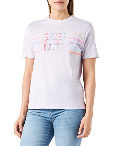 FILA Damska koszulka z logo SPADAFORA, Orchid Petal, XS, orchid petal, XS