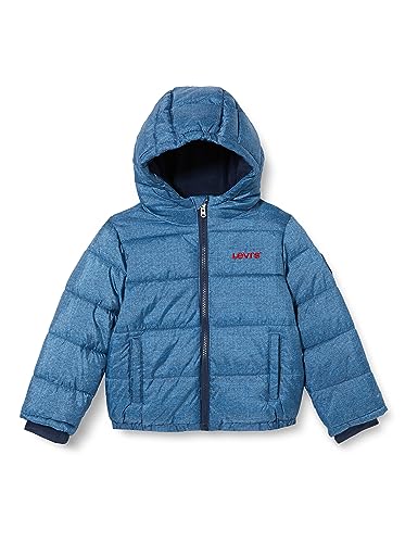 Levi's kids LVB CORE AOP PUFFER, Sukienka Blues, 8 Lat