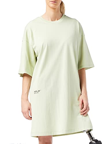 Replay Sukienka damska na co dzień, 838 chłodna mięta, S