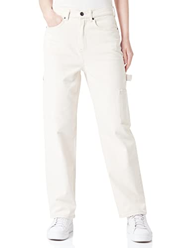 ONLY Damskie spodnie dżinsowe Onldion Mw Loose Carpenter DNM Cro, écru, 32W / 32L