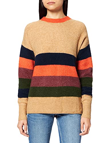 Camel Active Womenswear damski sweter 3095616k61, Caramel, M