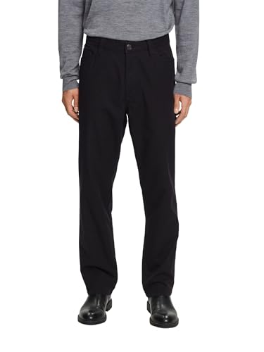 ESPRIT spodnie męskie, 001/Black, 38W / 34L