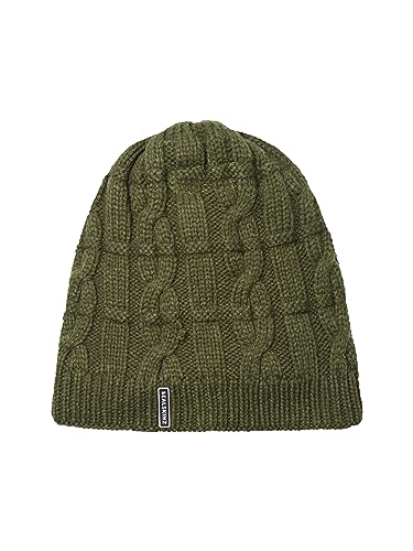 SEALSKINZ Blakeney wodoodporna zimowa dzianinowa czapka zimowa oliwkowa, Oliwka, S-M