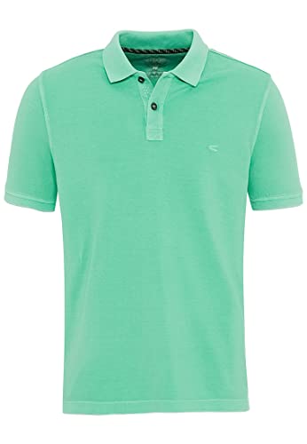 Camel Active Męska Koszulka Polo, Zielony, M