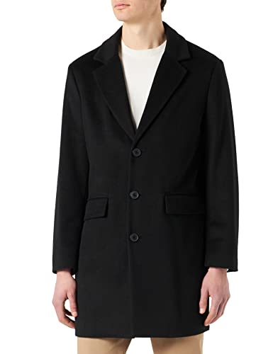 United Colors of Benetton Płaszcz męski, czarny 700, 42