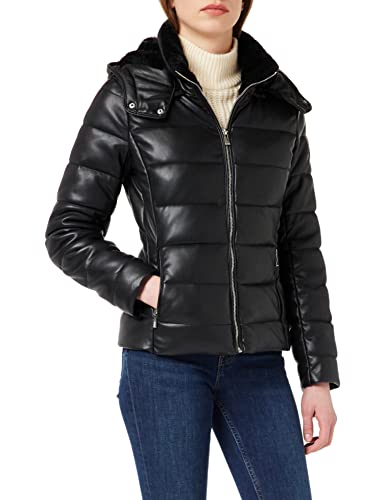 Morgan damska kurtka ze sztucznej skóry, czarny, 36