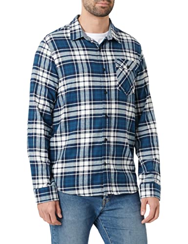 Street One MEN koszula męska, Deep Navy Blue, S