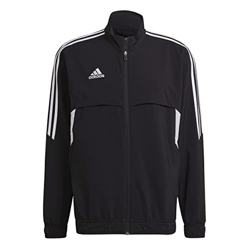 adidas Męska kurtka Con22 Pre JKT, czarny/biały, M, czarny/biały, M