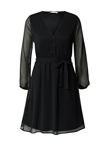 ONLY Women's ONLCERA 3/4 Short Dress WVN NOOS sukienka mini, czarna, XS