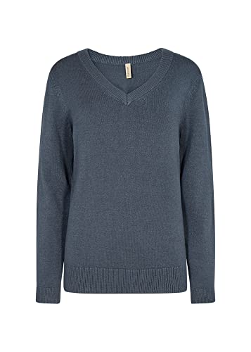 SOYACONCEPT Sweter damski Sc-Blissa, 6820 Slate, XXL