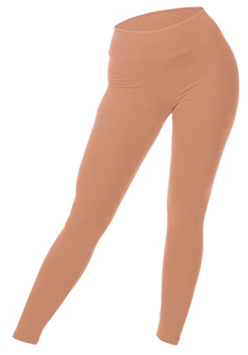 Bensini Women's WGO Legginsy, camel, 46, piaskowy, 46
