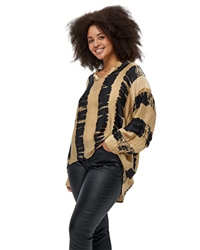 Peppercorn Diona Blouse damska bluza, 0273p Warm Sand Pr, 56