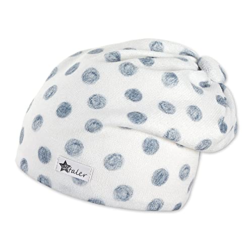 Sterntaler Slouch-Beanie Pünktchen Czapka z daszkiem Dziecko, Ecru, 41
