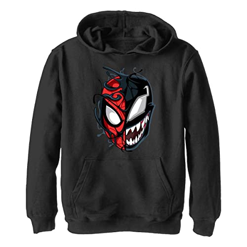 Marvel Chłopięca bluza z kapturem Peter Venom, czarna, XL, czarny, XL