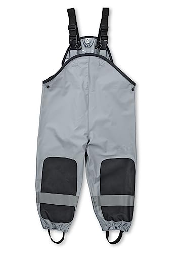 Sterntaler Dziecięce spodnie przeciwdeszczowe, uniseks, jasnoszary, 122 cm