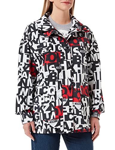 Love Moschino Damska kurtka nylonowa, LET.NER-BCO-ROS, 40