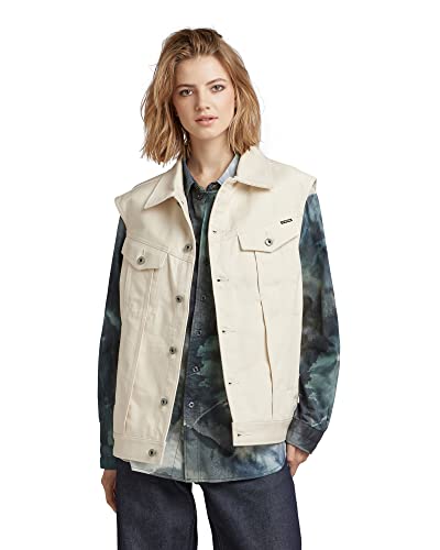 G-STAR RAW Damska kurtka oversize, beżowy (Ecru D300-159), M