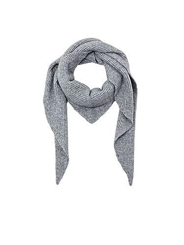ESPRIT Modny szal damski, 040/jasnoszary, jeden rozmiar