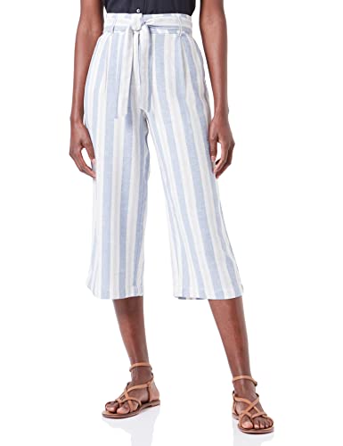 Only Onlcaro Hw Linen Blend Pasek Majtki Ptt Kobiety, Szary/Fioletowy, L/waska taila