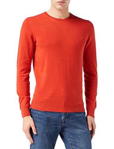 MUSTANG Emil C Basic sweter męski, Aurora Red 7121, XXL