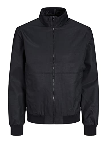 JACK & JONES Jjjax Bomber kurtka męska, czarny, L