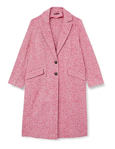 Sisley Damski płaszcz 2GV8LN026, czerwony 912, 34, Czerwony 912, 34